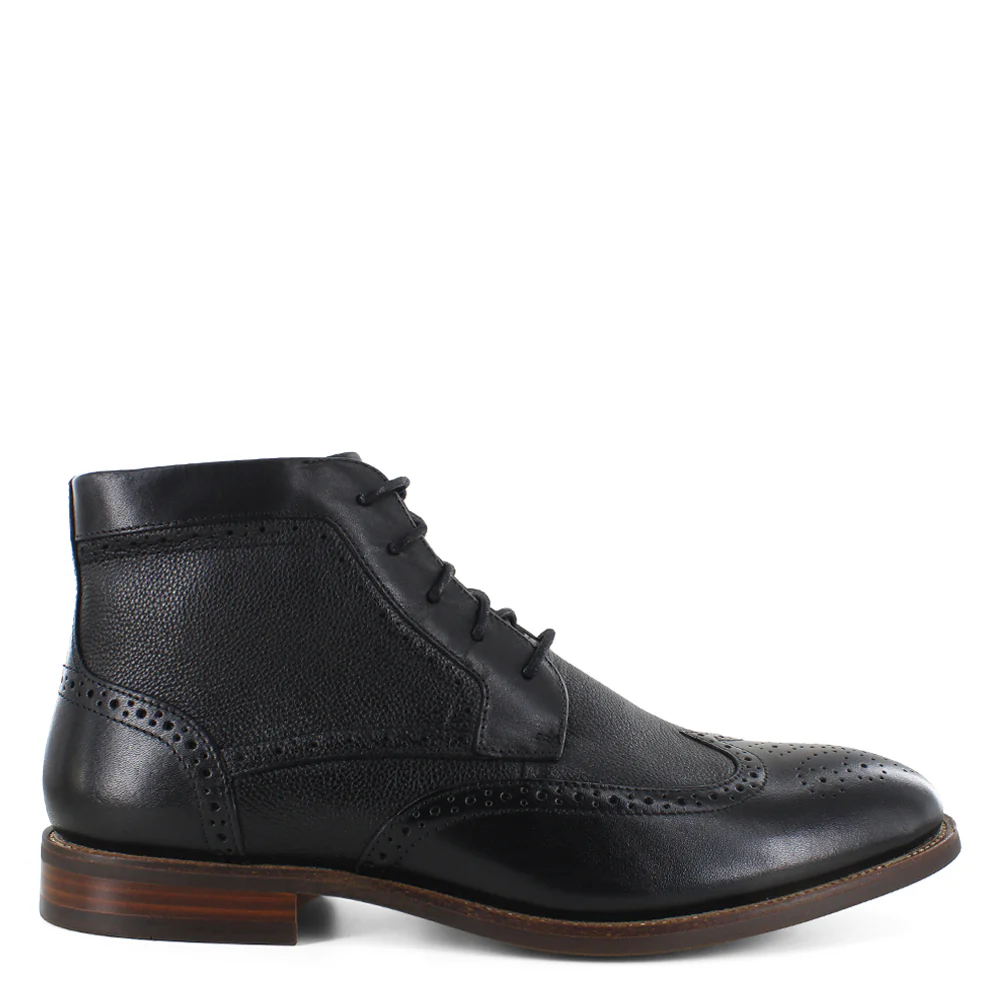 Botines de cuero para caballero 13417-001 - Imagen 2