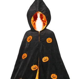 Capa Calabaza Halloween 4-8 años